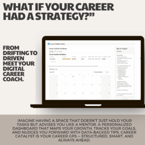 Digital Career Coach for Career Catalyst Hub Notion Template