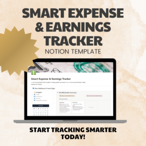Financial Tracker Notion Template