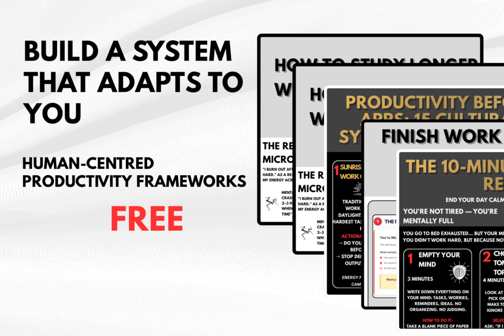 Building A System that adapts to you. Notion Elevation Systems
