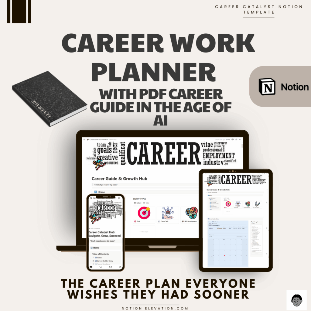 Career Work Planner Notion Template