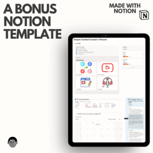 Content Creator Pro Bundle: Toolkit + Notion Template (Lifetime Access) - Image 5