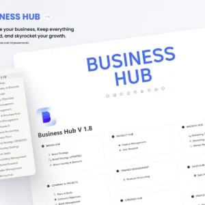 Business Hub Notion Template