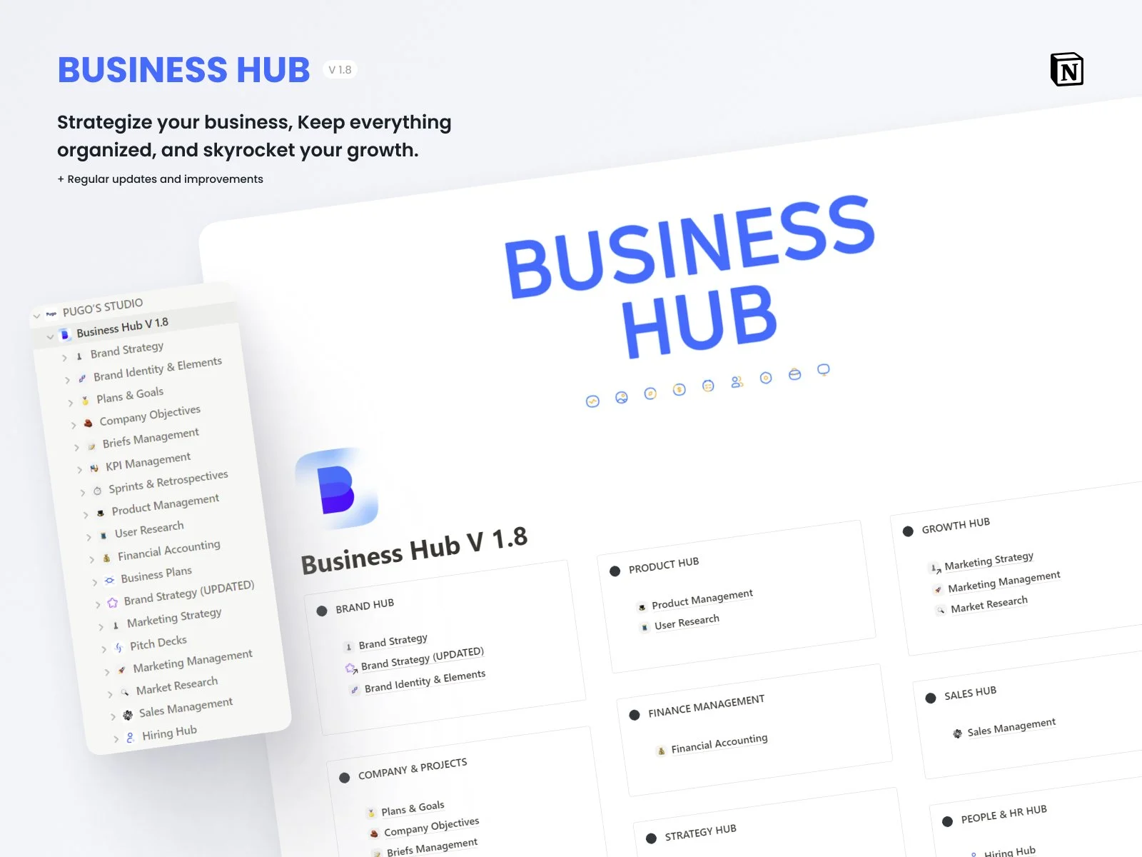 Business Hub Notion Template