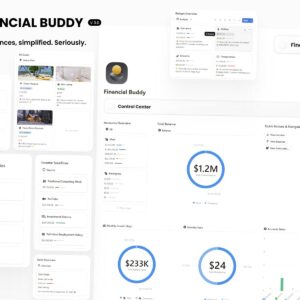 Financial Buddy for Notion | Notion Template.