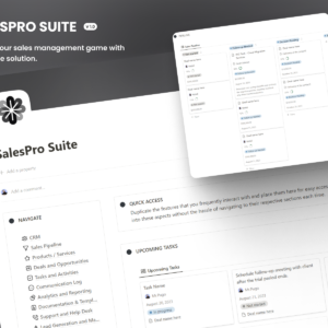 SalesPro Suite for Notion