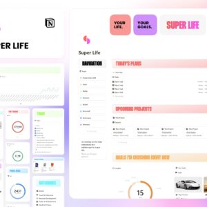 Super Life Notion Template.