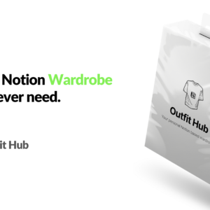 Outfit Hub Notion Template by Pascio.