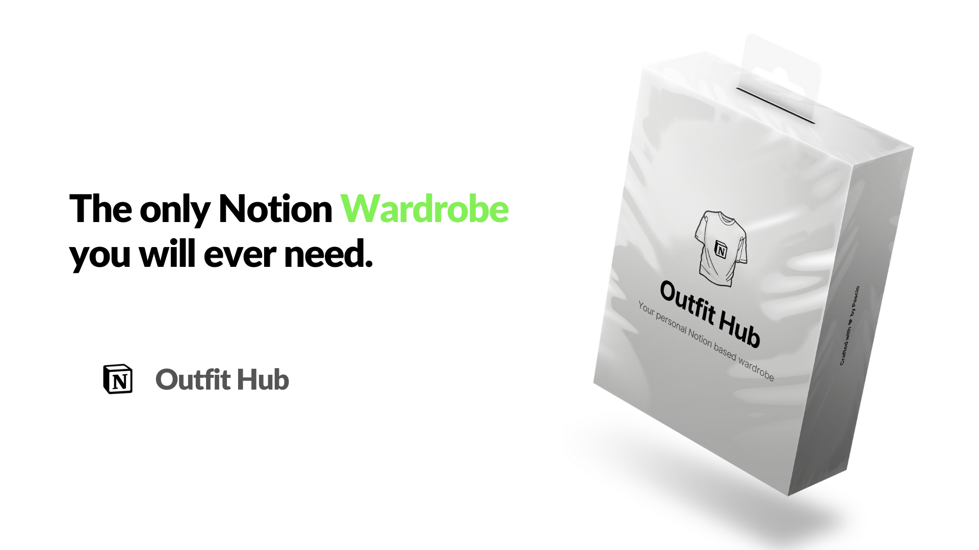 Outfit Hub Notion Template by Pascio.