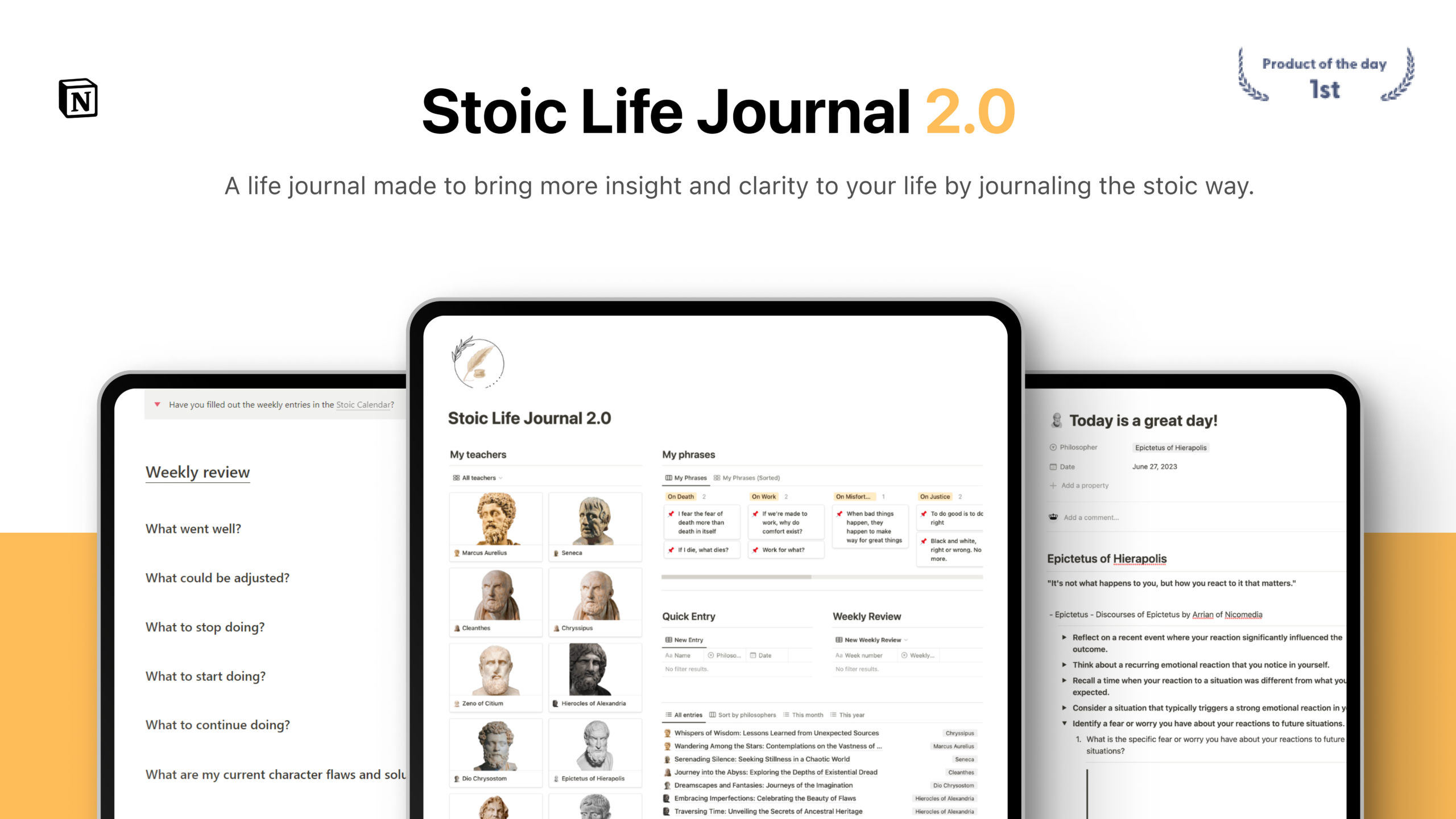 Stoic Life Journal