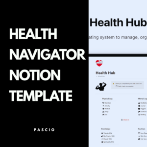 Health Navigator Notion Template