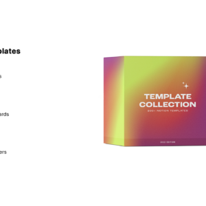 List of 200+ Notion Templates.